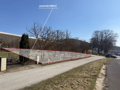 Na predaj pozemok, 668 m², Bertotovce