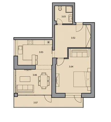 Na predaj 2-izbový byt, 63 m², Liptovský Mikuláš, Odbojárska