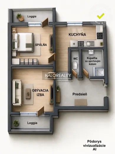 Na predaj 2-izbový byt, 62 m², Bratislava-Dúbravka, Drobného