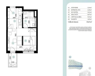 Квартиры на продажу, 1-комнатные, Bratislava-Ružinov · €194 586