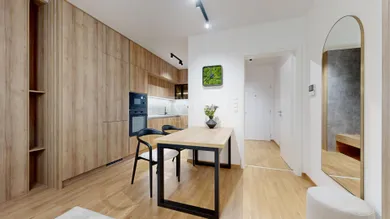 Na prenájom 1-izbový byt, 35 m², Bratislava-Dúbravka, Hanulova