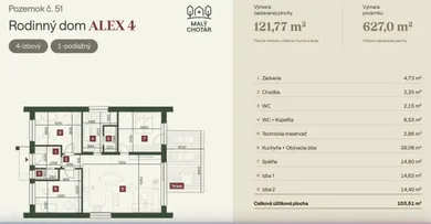 Na predaj 4-izbový dom, 104 m², Oľdza
