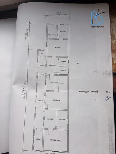 Na predaj dom, 119 m², Čeľadice