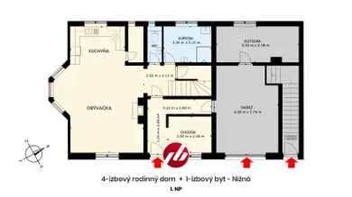 Na predaj dom, 44 m², Nižná, Hviezdoslavova