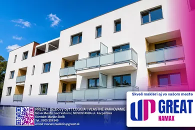 Byty na predaj 2-izbový, Nové Mesto nad Váhom · €158 000