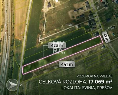 Na predaj pozemok, 69 m², Svinia