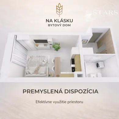 Na predaj byt v Bratislava-Podunajské Biskupice · €108 000 · Novostavba