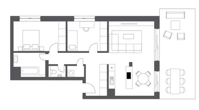 Na predaj 3-izbový byt, 79 m², Banská Bystrica, Muškátová ulica