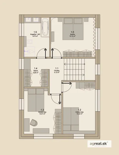 Na predaj 5-izbový dom, 132 m²