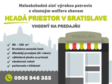 Obiekty na wynajem, Bratislava-Petržalka · €1
