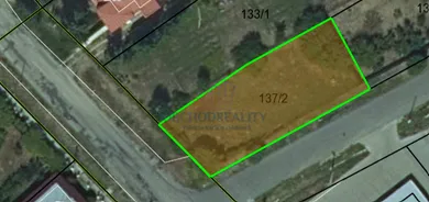 Na predaj pozemok, 602 m², Budkovce
