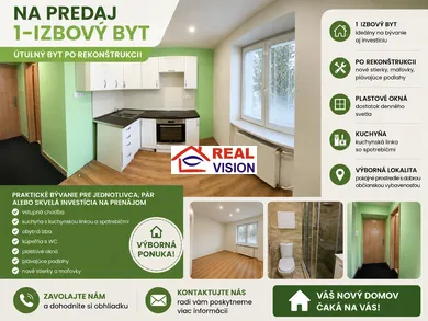 Mieszkania na sprzedaż, 1-pokojowe, Poprad · €117 900