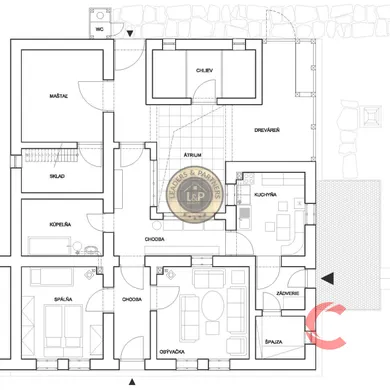 Na predaj 2-izbový dom, 462 m², Poriadie