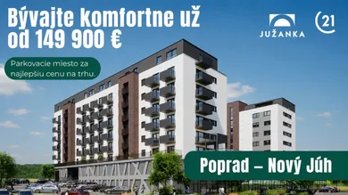 Byty na predaj 3-izbový, Poprad · €222 900