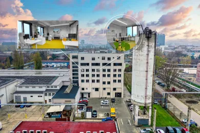 Na prenájom komerčné, 109 m², Bratislava-Nové Mesto, Turbínová