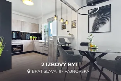 Apartments for rent, 2-room in Bratislava-Nové Mesto · €880