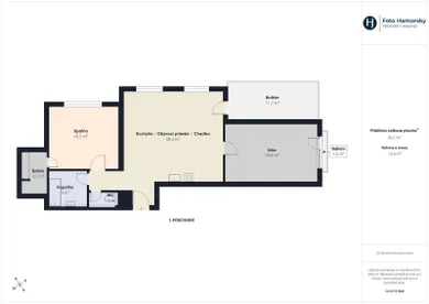 Na predaj 3-izbový byt, 87 m², Bratislava-Petržalka, Lužná