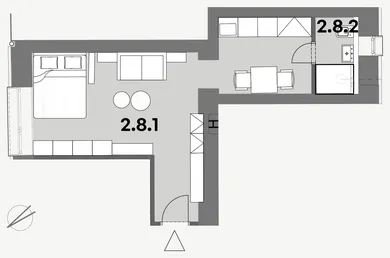 Na predaj 1-izbový byt, 32 m², Bratislava-Staré Mesto, Grösslingova