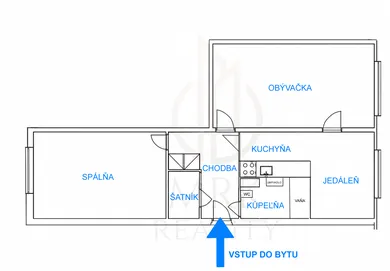 Na predaj 2-izbový byt, 68 m², Bratislava-Petržalka, Vilová