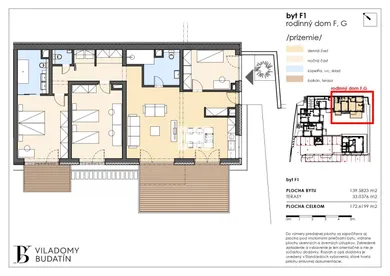 Na predaj 4-izbový byt, 140 m², Žilina