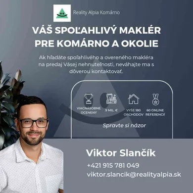 Na prenájom byt v Komárno · €500 · Pôvodný stav