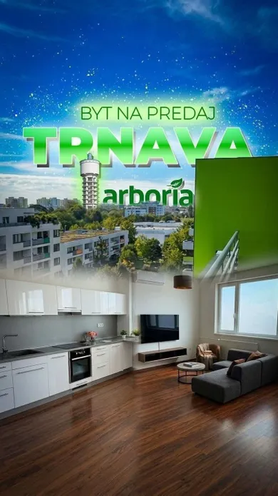 Mieszkania na sprzedaż, 2-pokojowe, Trnava · €245 000