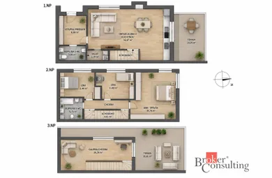 Na predaj dom, 131 m², Bratislava-Záhorská Bystrica