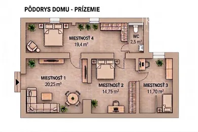 Domy na sprzedaż, 1-pokojowe, Ivanka pri Dunaji · €145 000