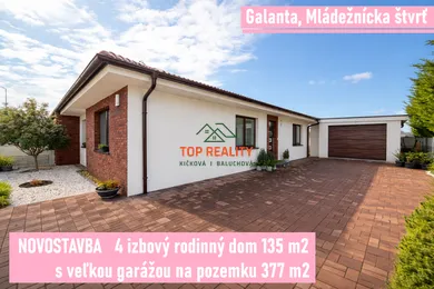 Domy na sprzedaż, 1-pokojowe, Galanta · €307 000
