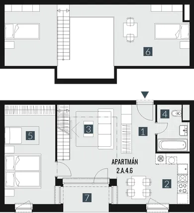 Na predaj 2-izbový byt, 82 m², Gerlachov, Družstevná
