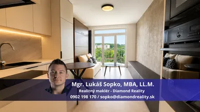 Mieszkania na sprzedaż, 1-pokojowe, Košice-Západ · €139 000