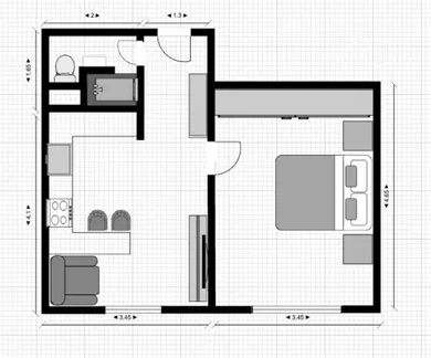 Na prenájom byt v Bratislava-Ružinov · €730 · Dokončené