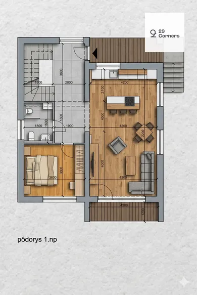 Na predaj dom, 220 m², Nová Ves nad Žitavou