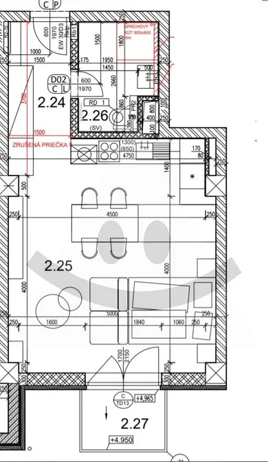 Na prenájom byt v Žilina · €500 · Novostavba