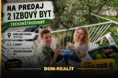 Mieszkania na sprzedaż, 2-pokojowe, Dunajská Streda · €133 000