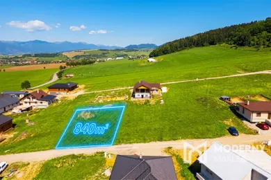 Na predaj pozemok, 840 m², Necpaly, ulica