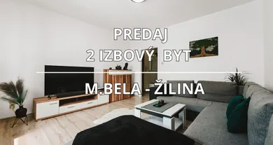 Mieszkania na sprzedaż, 2-pokojowe, Žilina · €149 990