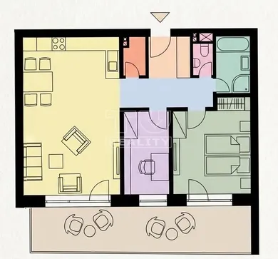 Na predaj byt v Bratislava-Nové Mesto · €450 000 · Novostavba