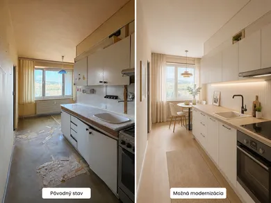 Na predaj 3-izbový byt, 80 m², Brezno, Podbrezová Štiavnička