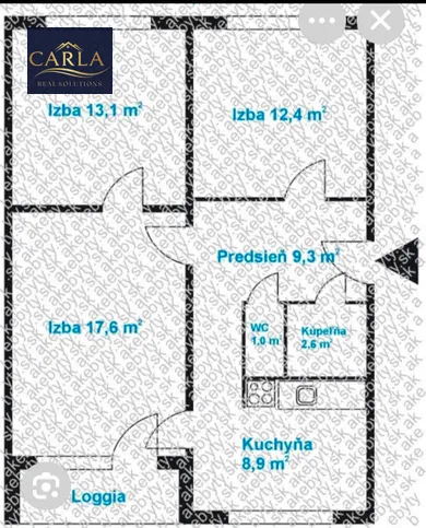 Mieszkania na sprzedaż, 3-pokojowe, Bratislava-Vrakuňa · €235 000