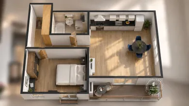 Na prenájom 2-izbový byt, 62 m², Stupava, Vincenta Šikulu