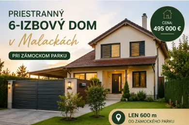 Дома на продажу, Malacky · €464 900