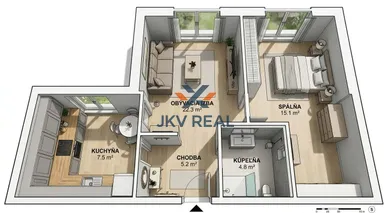Mieszkania na sprzedaż, 2-pokojowe, Bratislava-Staré Mesto · €285 000