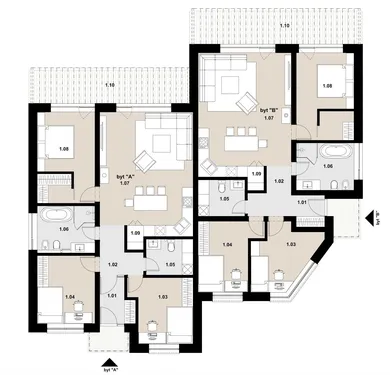 Na predaj 4-izbový dom, 100 m², Biely Kostol