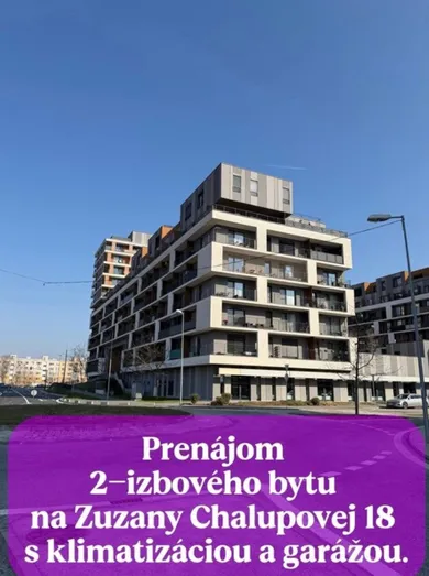 Byty na prenájom 2-izbový, Bratislava-Petržalka · €880