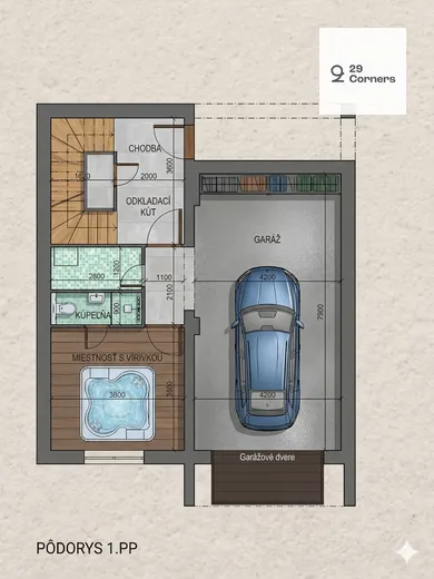 Na predaj dom, 220 m², Nová Ves nad Žitavou