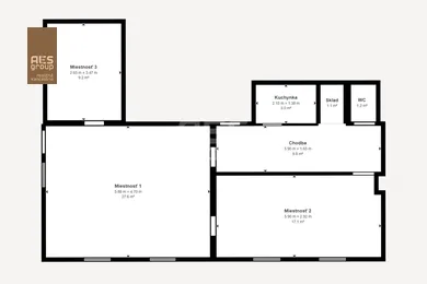 Na prenájom komerčné, 69 m², Stupava