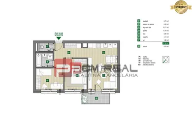 Mieszkania na sprzedaż, 3-pokojowe, Pezinok · €232 000