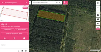 Działki na sprzedaż, Košice-Šaca · €79 990