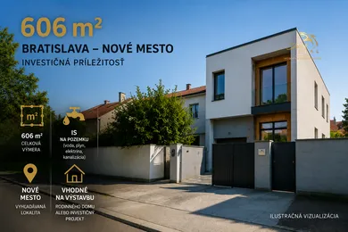 Pozemky na predaj, Bratislava-Nové Mesto · €680 000